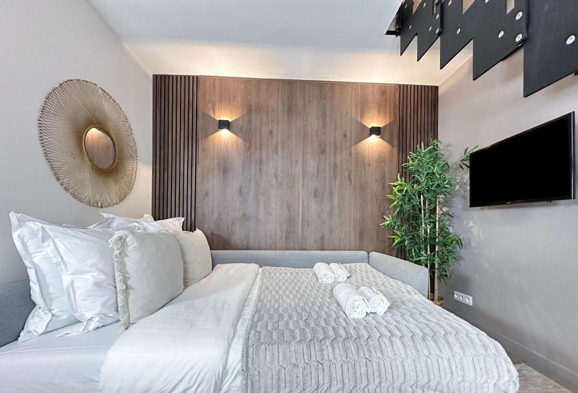 パリStylish & Chic Duplex Near Eiffel Towerアパートメント エクステリア 写真